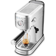 Casabrews CM5418 20 Bar Espresso Machine Coffee Maker With Powerful Steam Wand Stainless Steel